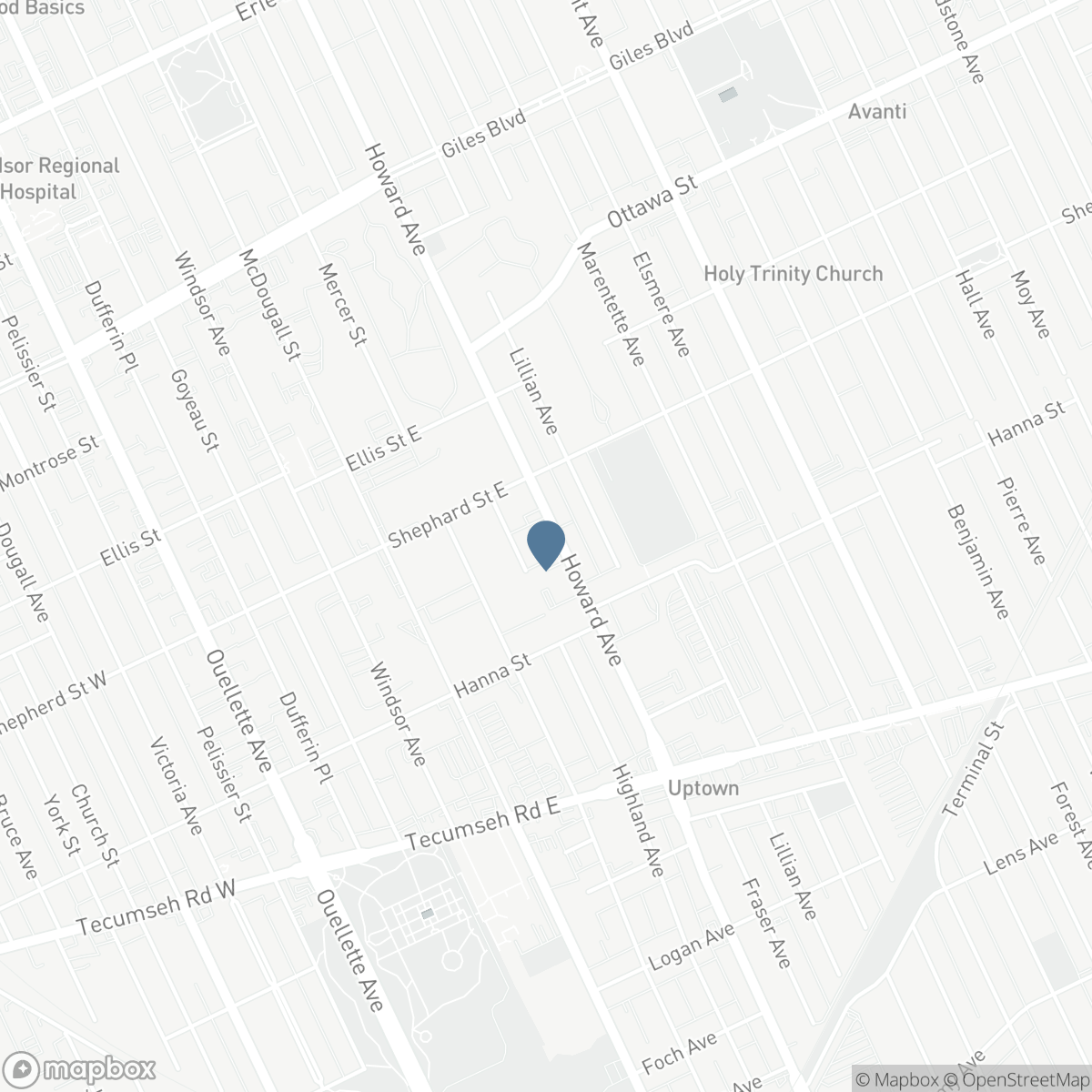 1539 HOWARD, Windsor, Ontario N8X 3T5